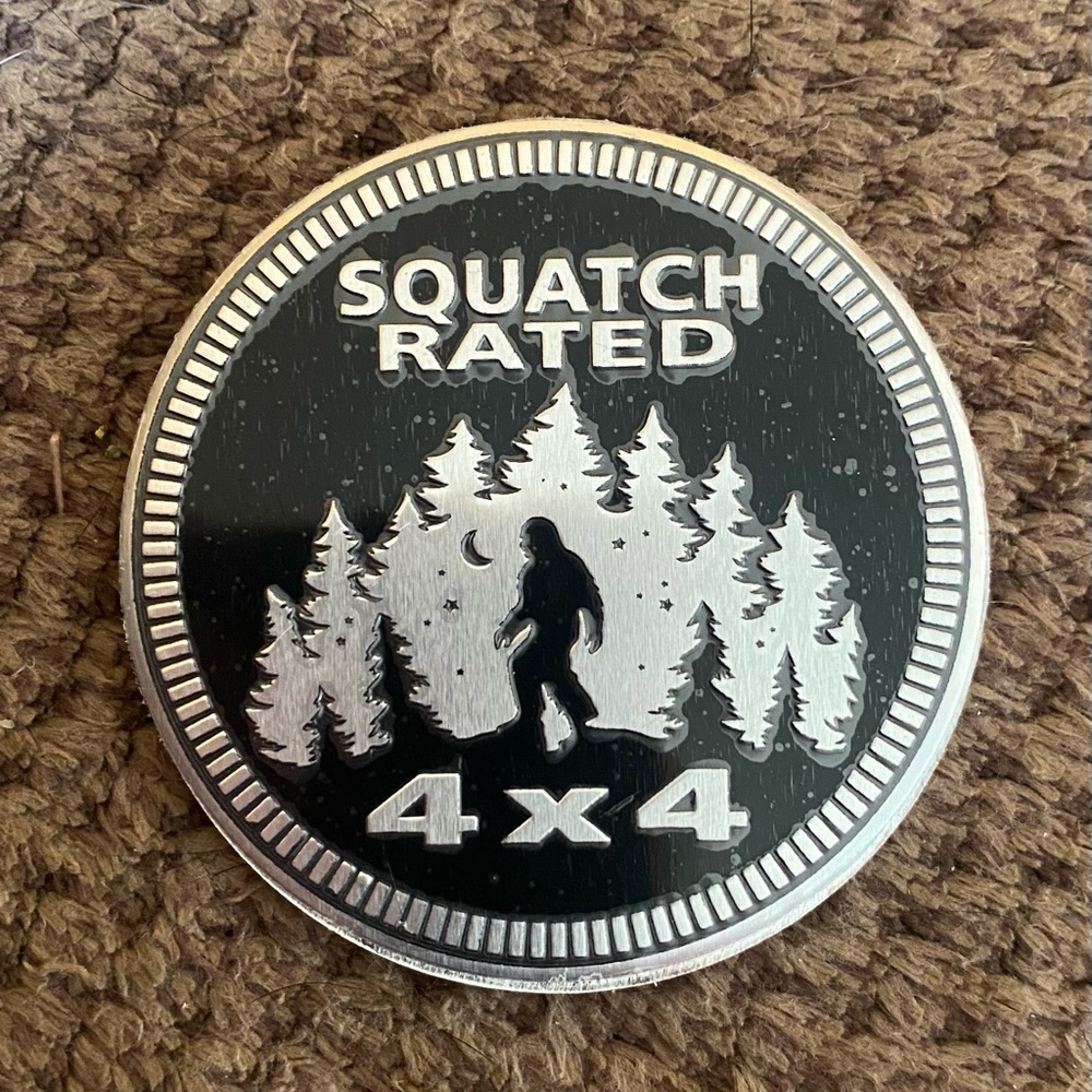 Squatch Rated 4x4 Emblem